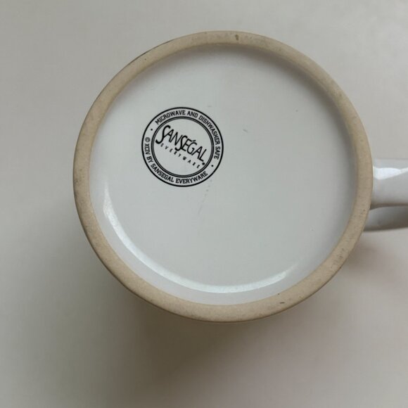 Wyoming Mug Wild Flower Hummingbird Mountains Coffee Cup Sansegal Everyware 1994 - Picture 11 of 16